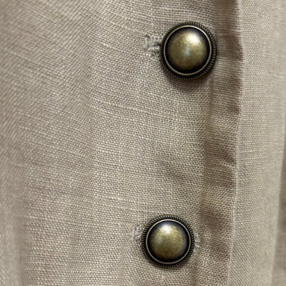 Chico's Women's Linen Lace Blazer Jacket - Picture 4 of 6